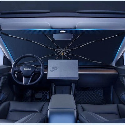Ausziehbarer Sonnenschutz für Auto-Windschutzscheibe - AutoGuard