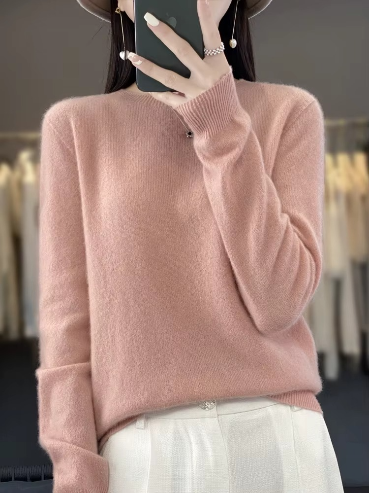 Lässiger Kaschmirpullover für Damen für den Winter