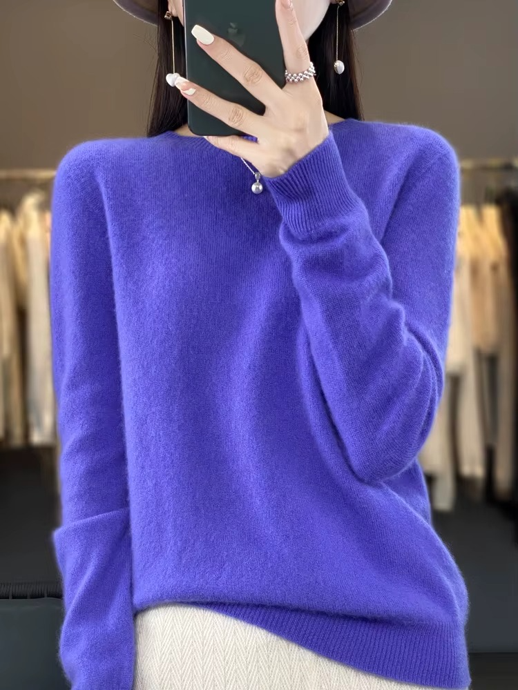 Lässiger Kaschmirpullover für Damen für den Winter