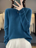 Lässiger Kaschmirpullover für Damen für den Winter