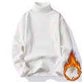 Rollkragenpullover mit Fleece-Futter für den Winter für Herren