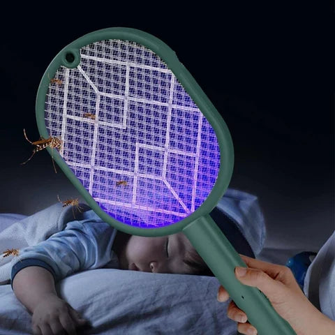 Elektrische Mückenklatsche mit UV-LED