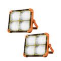 Wasserdichter Solar-LED-Strahler mit integrierter Powerbank