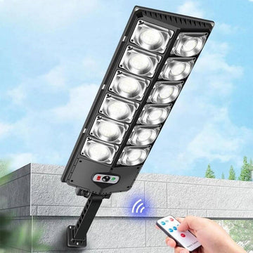Intelligenter LED-Solarstrahler mit Bewegungssensor - EcoBright