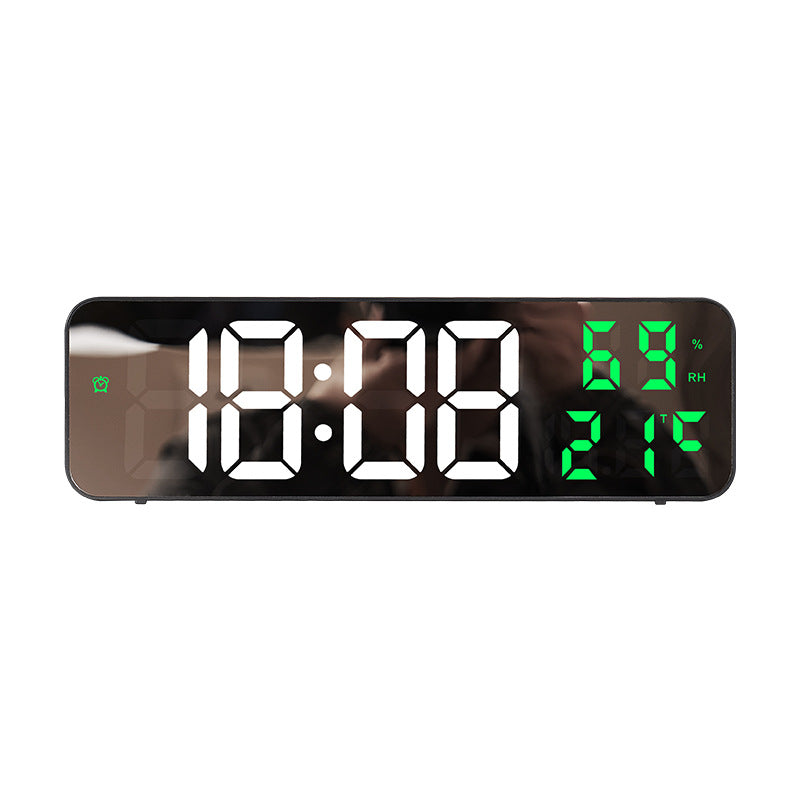 Digitale Wanduhr mit Fernbedienung und Alarm