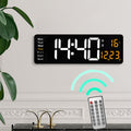 Digitale Wanduhr mit Fernbedienung und Alarm