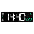 Digitale Wanduhr mit Fernbedienung und Alarm