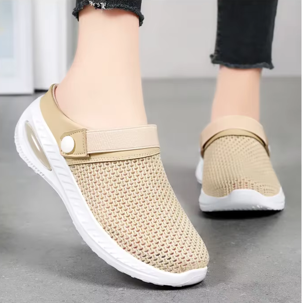 Anatomische, atmungsaktive Sommersandalen für Damen