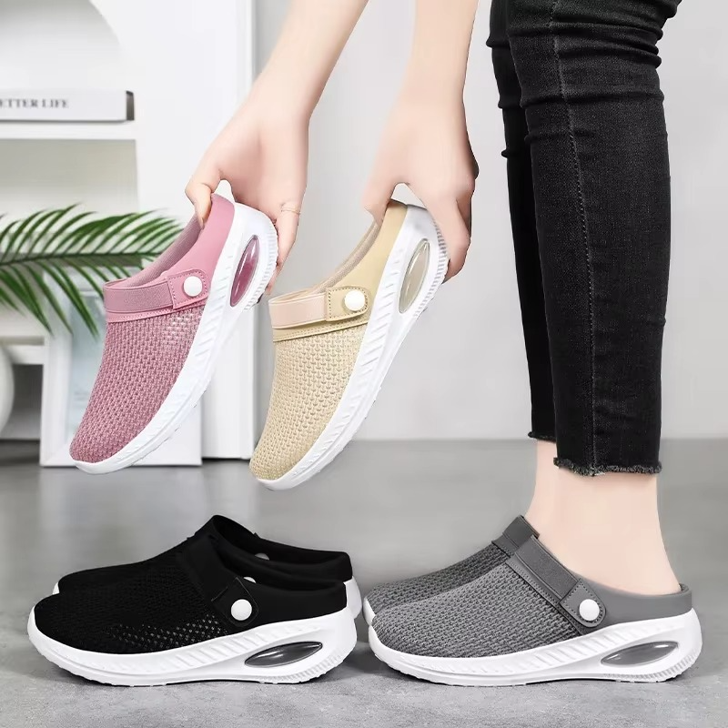 Anatomische, atmungsaktive Sommersandalen für Damen
