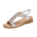 Orthopädische Damensandale aus Leder - OrthoGlam