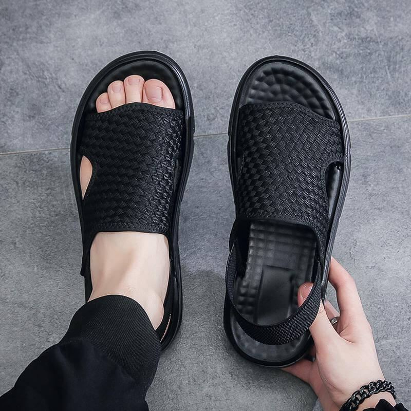 Orthopädische Herrensandale - OrthoComfort