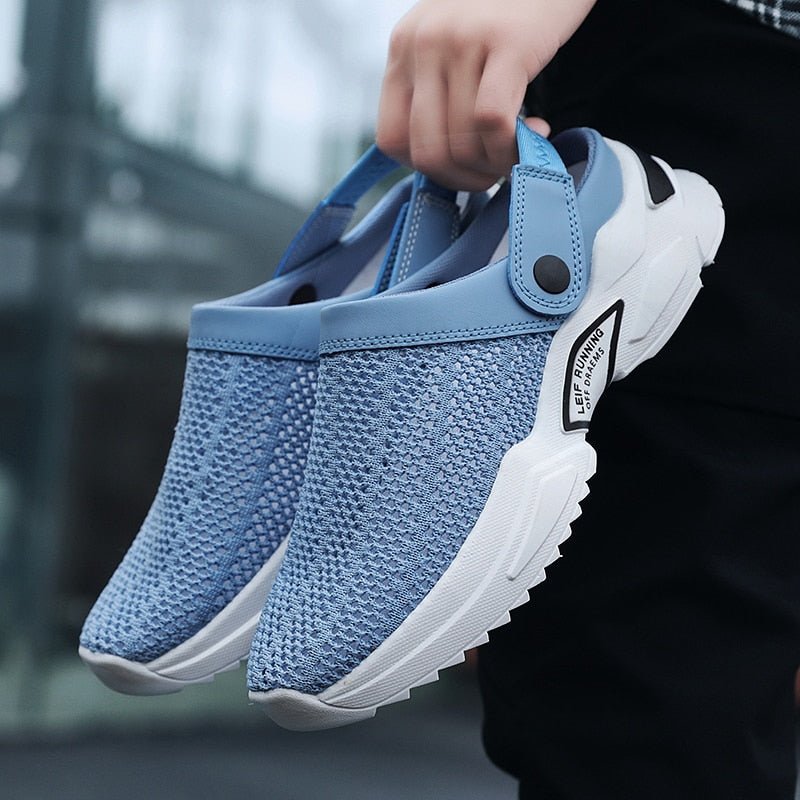 Ultrabequeme Sneaker-Sandale aus Gummi