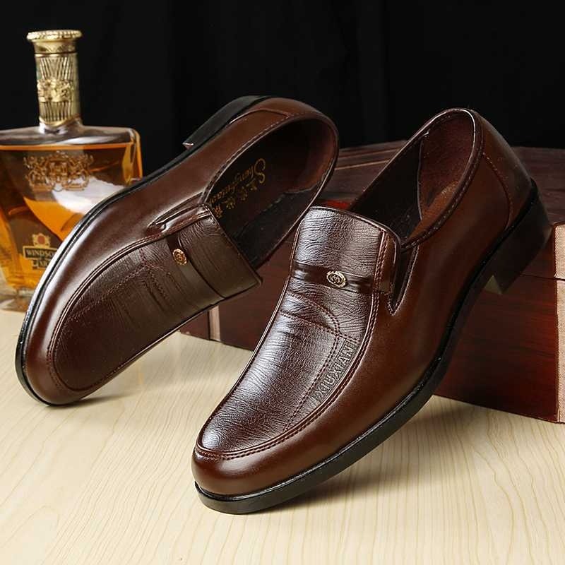 Atmungsaktiver Herren-Businessschuh aus Leder - EliteBreath