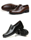 Atmungsaktiver Herren-Businessschuh aus Leder - EliteBreath