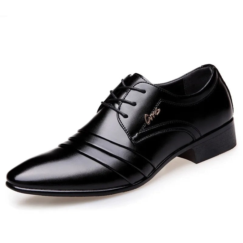 Herren Oxford Business-Schuh aus Leder