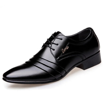 Herren Oxford Business-Schuh aus Leder