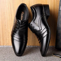 Herren Oxford Business-Schuh aus Leder