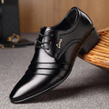 Herren Oxford Business-Schuh aus Leder
