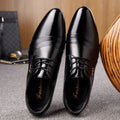 Herren Oxford Business-Schuh aus Leder