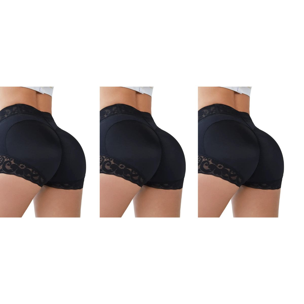 Damen-Shaping-Shorts mit Po-Lifting-Effekt - 1 kaufen 3 erhalten
