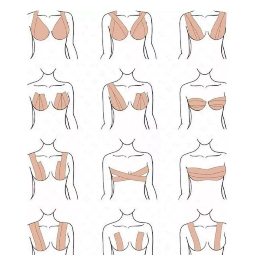 Unsichtbares Push-Up-Bruststraffungsband - 1 kaufen 2 erhalten