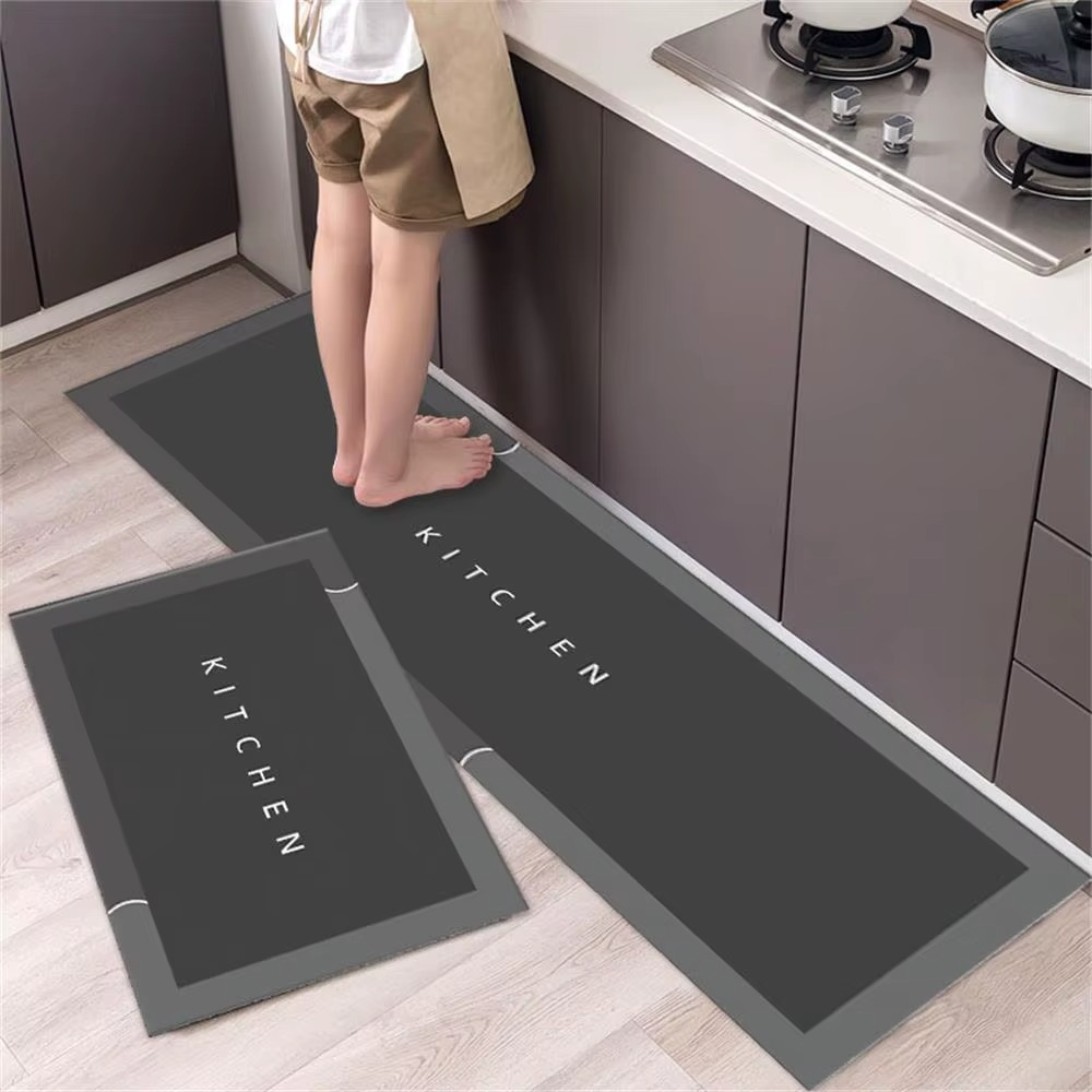 Dekorative saugfähige Premium-Matte für Küche, Wohnzimmer und Schlafzimmer