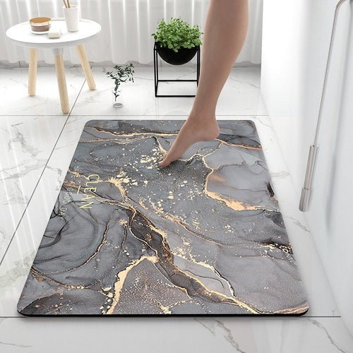 Super Saugfähige, Rutschfeste Badematte - DryComfort