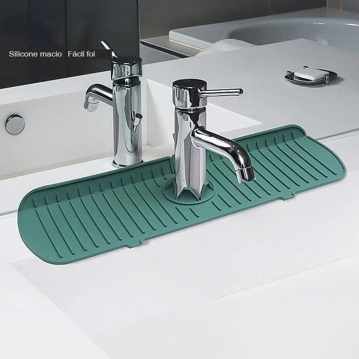 Silikon-Ablaufmatte für Küchenarmatur - SplashFree