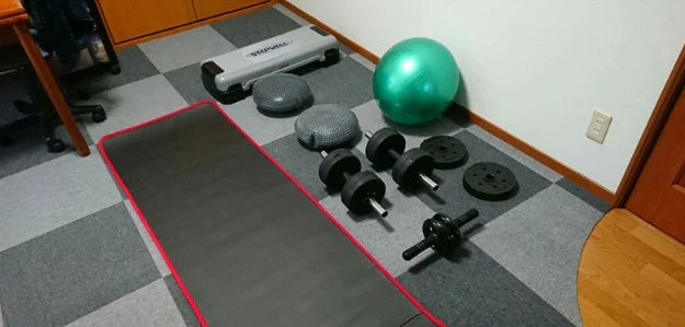 Rutschfeste Yogamatte 10mm Extra Stark