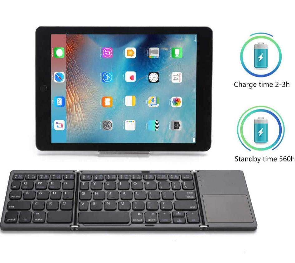 Robuste faltbare Tastatur für mobile Produktivität
