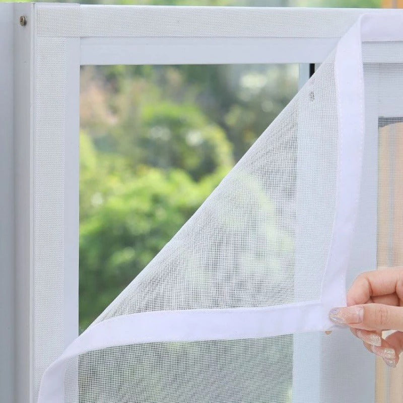 Fliegengitter mit Abnehmbarem Klettverschluss für Fenster - InsectGuard