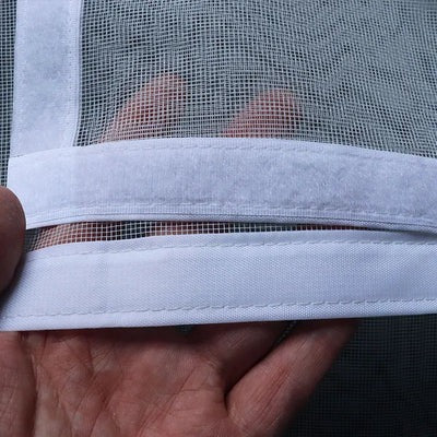 Fliegengitter mit Abnehmbarem Klettverschluss für Fenster - InsectGuard