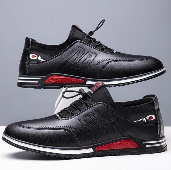 Herren-Casual-Sneaker aus Leder - UrbanChic
