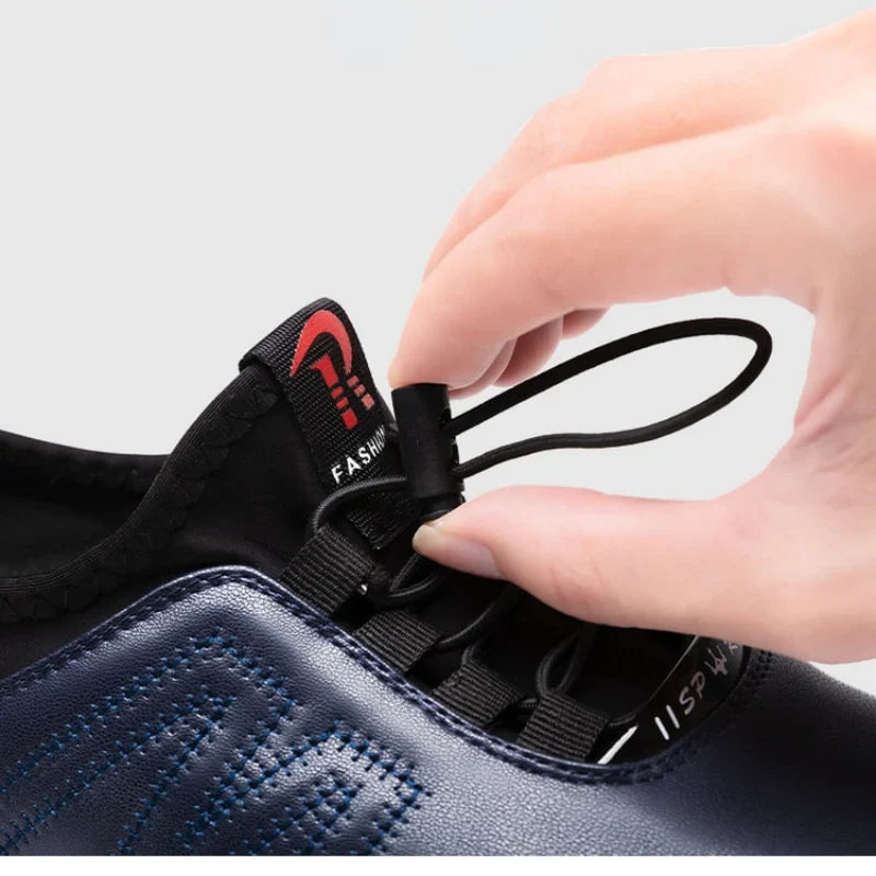 Herren-Casual-Sneaker aus Leder - UrbanChic