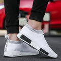 Atmungsaktive Herren-Freizeitsneaker aus Strickstoff - BreezeWalk
