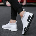 Atmungsaktive Herren-Freizeitsneaker aus Strickstoff - BreezeWalk