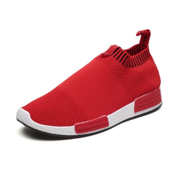 Atmungsaktive Herren-Freizeitsneaker aus Strickstoff - BreezeWalk
