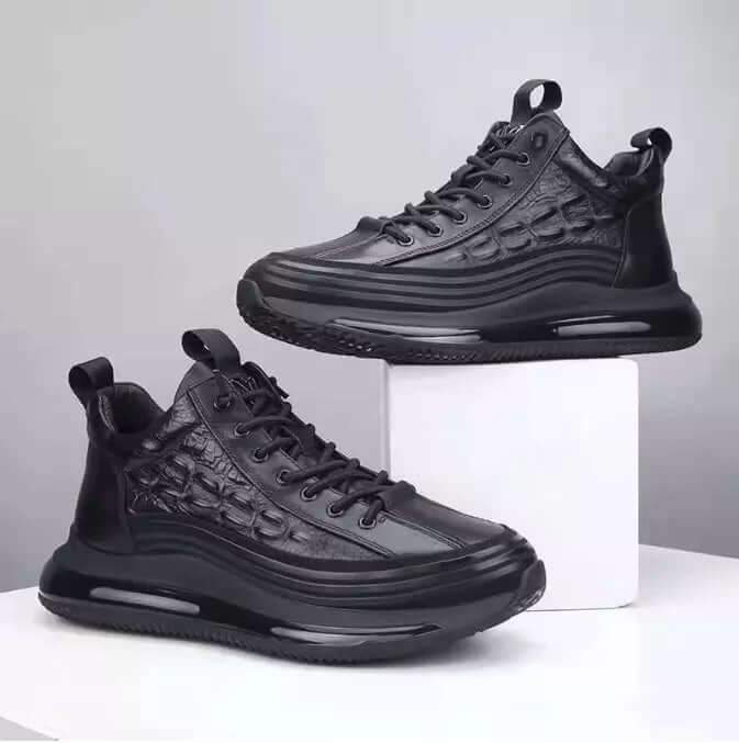 Herren-Sneaker Elegance 3D aus Leder