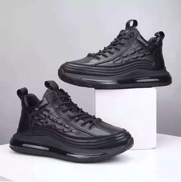 Herren-Sneaker Elegance 3D aus Leder