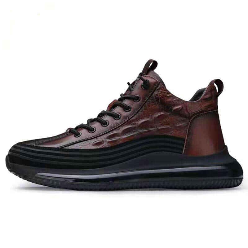 Herren-Sneaker Elegance 3D aus Leder