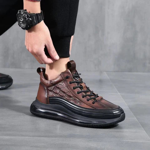 Herren-Sneaker Elegance 3D aus Leder