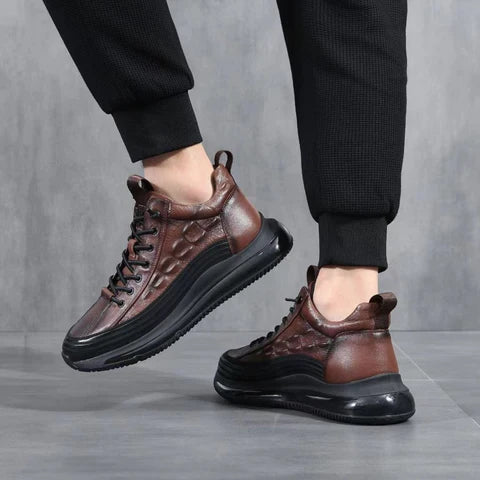 Herren-Sneaker Elegance 3D aus Leder