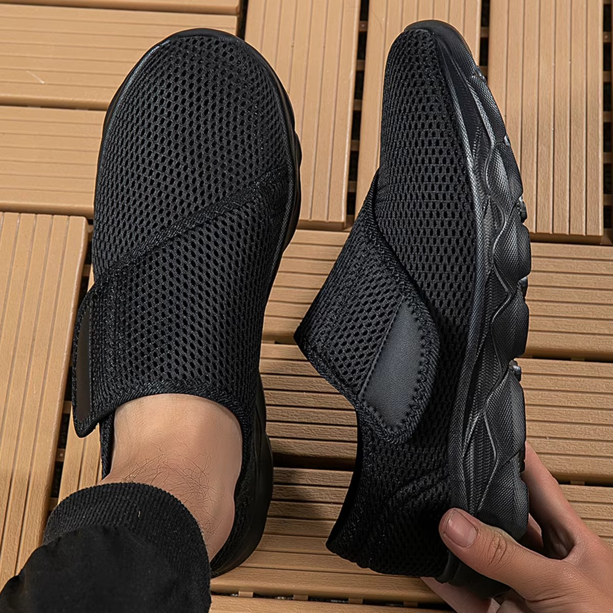 Anatomische Unisex-Sportsneaker ohne Schnürsenkel