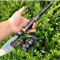 Teleskop-Angelrute aus Carbonfaser mit Rolle Drag 10kg