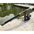 Teleskop-Angelrute aus Carbonfaser mit Rolle Drag 10kg