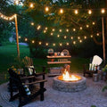 Wasserdichte Lichterkette mit Bivolt-Lampen für den Garten - GardenLuxe