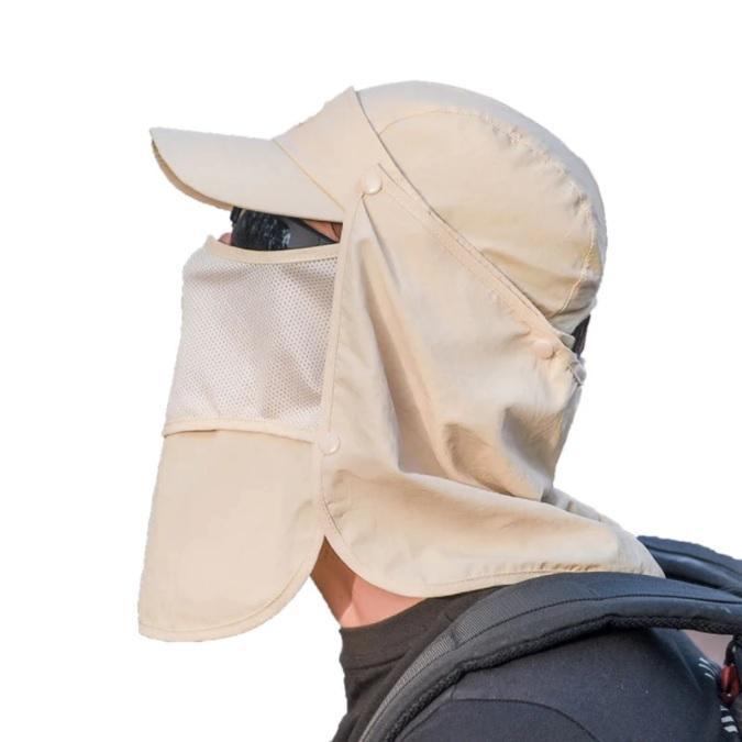 Angelmütze mit UV-Schutz 4 in 1
