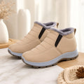 Wasserdichter Damenstiefel mit Plüschfutter Winter 1