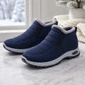 Wasserdichter Damenstiefel mit Plüschfutter Winter 5