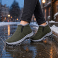 Wasserdichter Damenstiefel mit Plüschfutter Winter 8